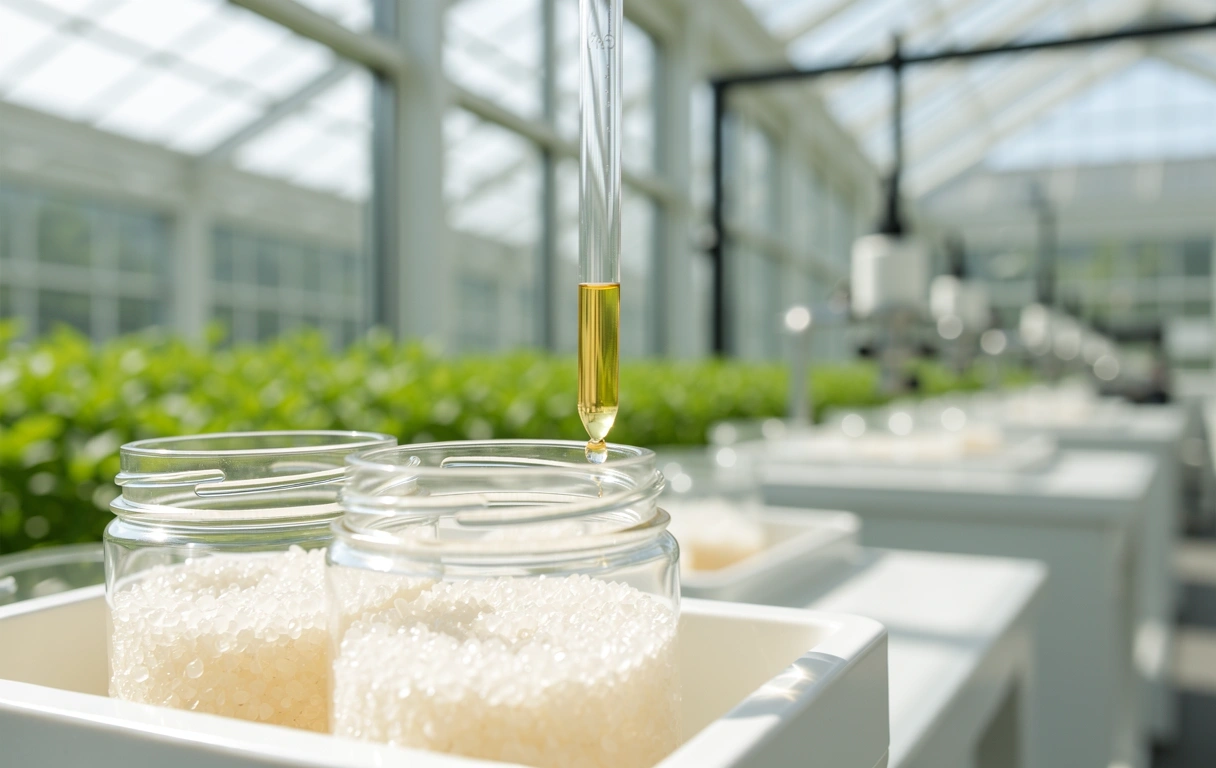 Botanisk analys i laboratorium